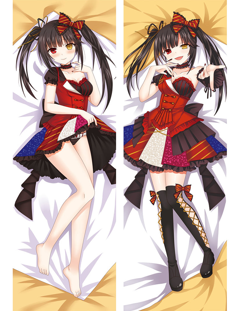 Date A Live Tokisaki Kurumi Anime Dakimakura Pillow Cover image 0