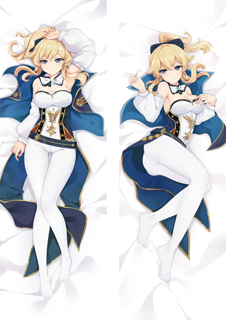 Genshin Impact Jean Anime Dakimakura Body Pillow Cover image 0