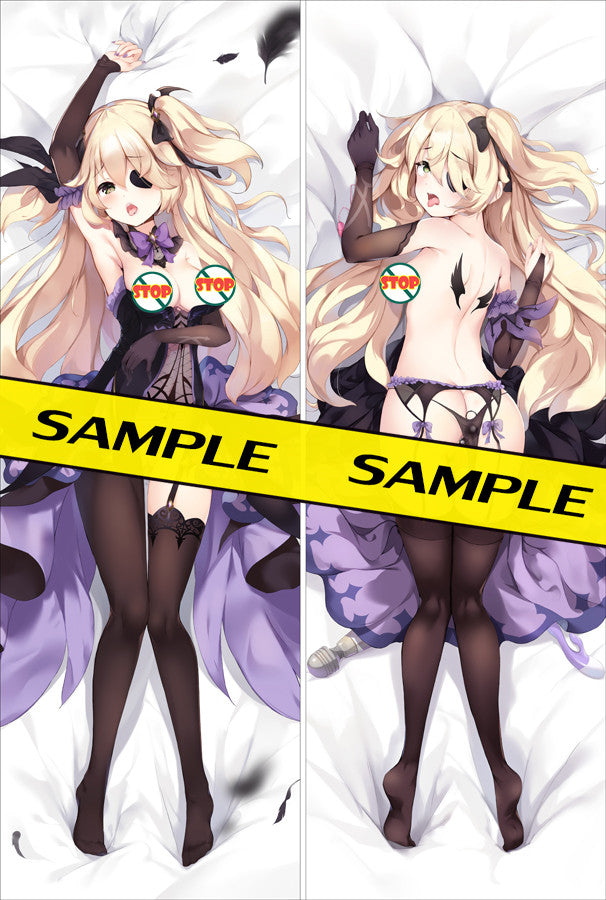 Fischl Naked Body Pillow Cover - Genshin Impact image 0