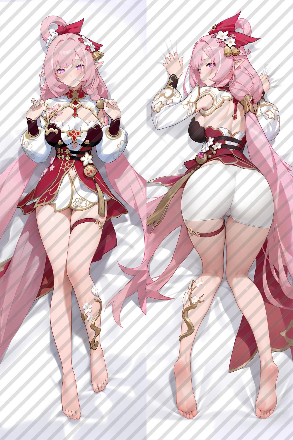 Honkai Impact 3rd Elysia Anime Dakimakura Girl Body Pillow Cover image 0