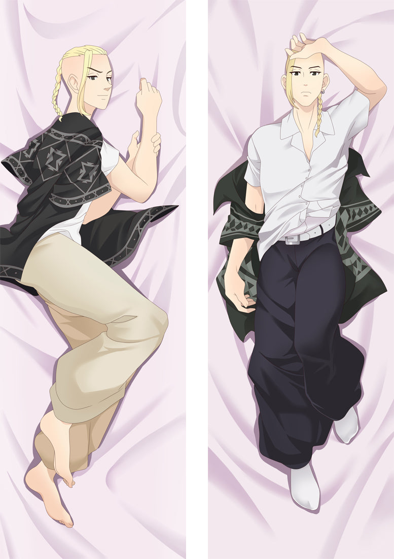 Tokyo Revengers Draken Anime Dakimakura Body Pillow Cover image 0