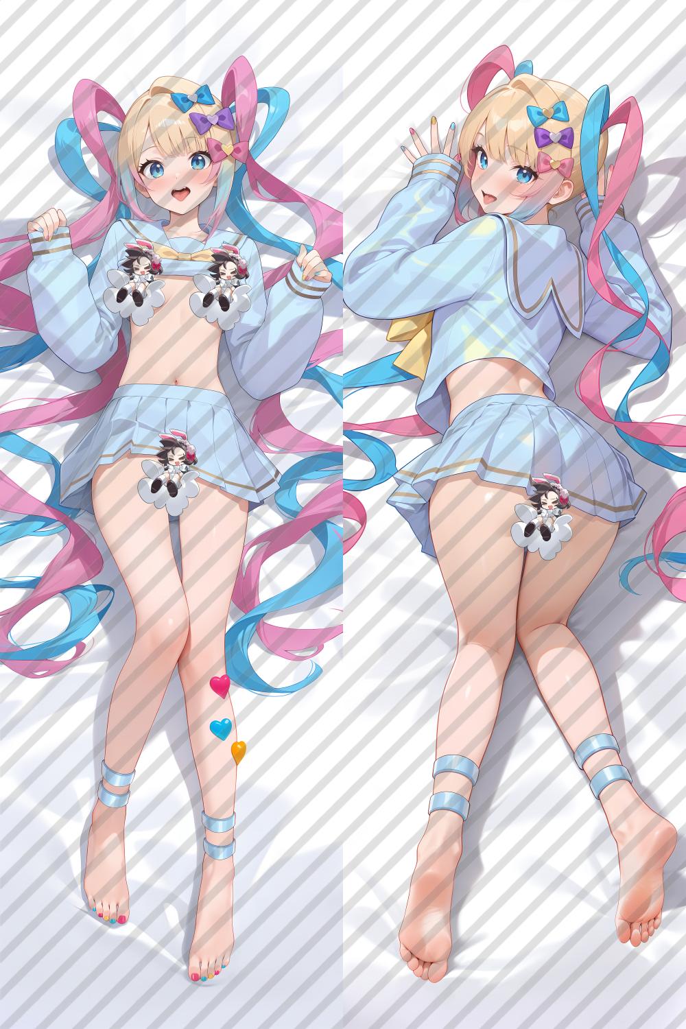 Needy Streamer Overload Tangtang Anime Dakimakura Sexy Body Pillow Cover image 0