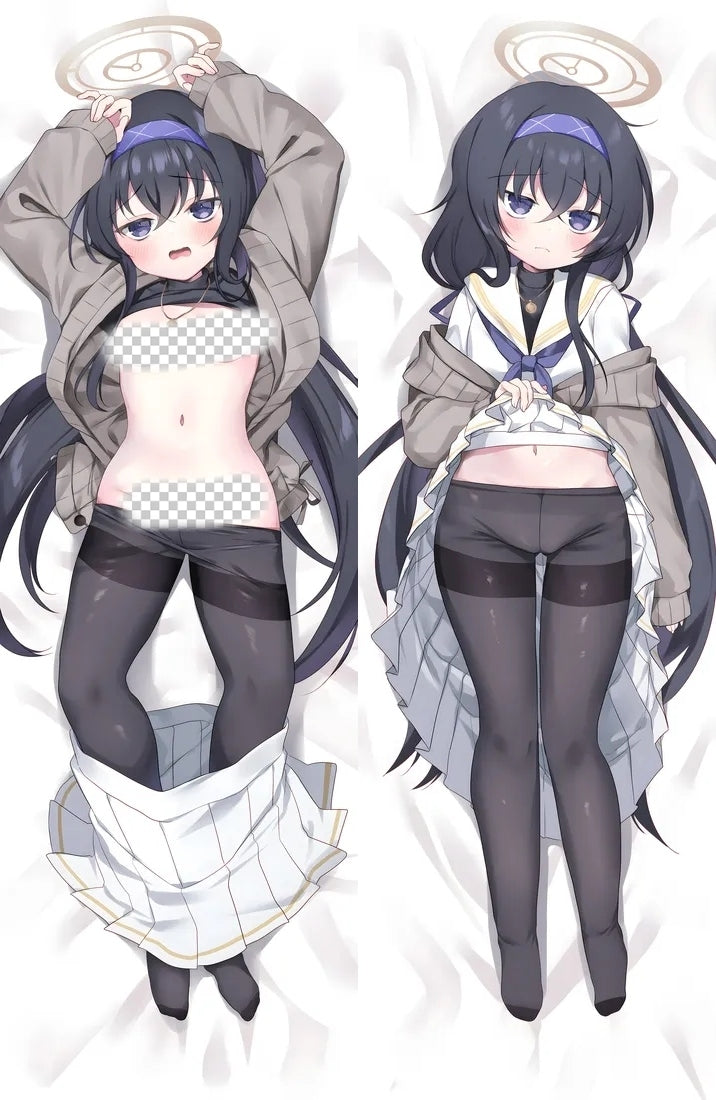 Blue Archive Kozeki Ui Anime Dakimakura Girl Body Pillow Cover image 0
