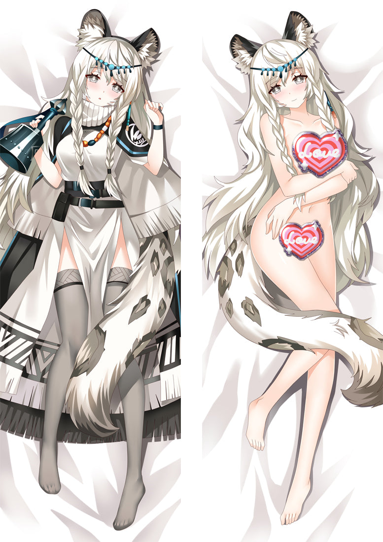 Arknights Anya Silverash Pramanix Anime Dakimakura Body Pillow Cover image 0