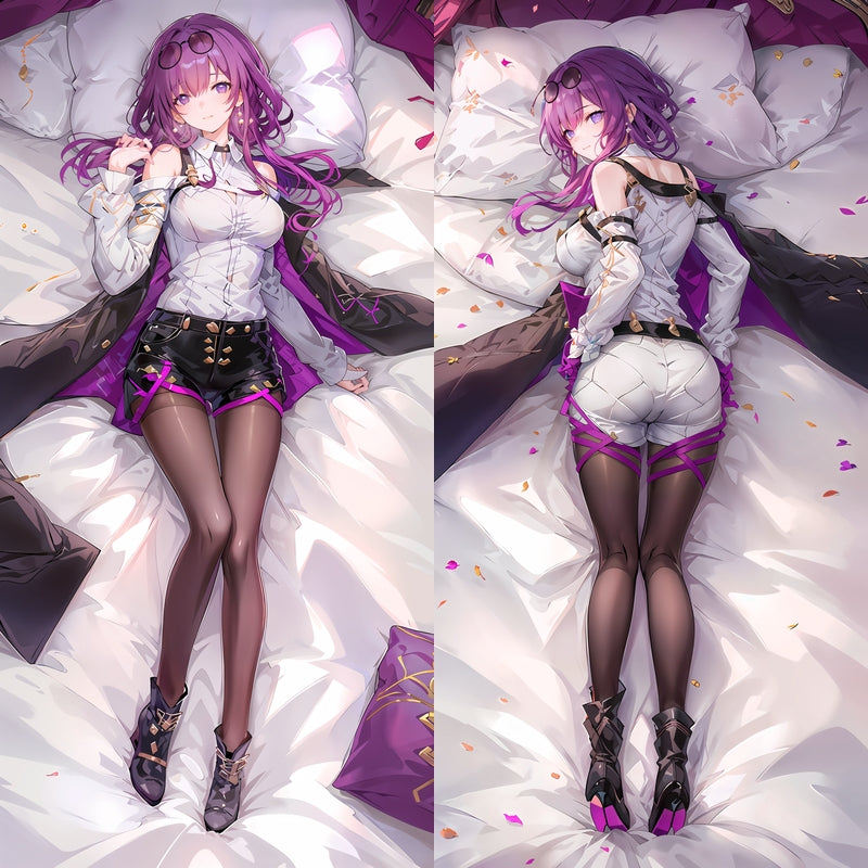 Honkai: Star Rail Kafka Anime Dakimakura Girl Body Pillow Cover image 0