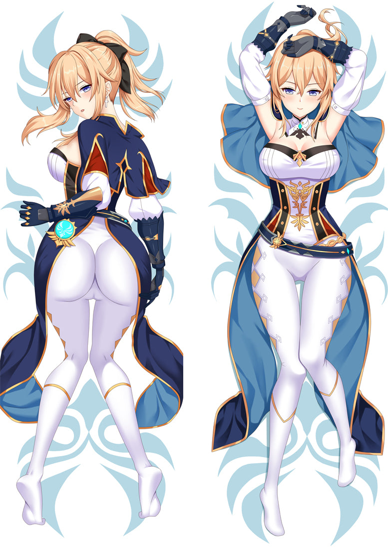 Genshin Impact Jean Anime Dakimakura Pillow Cover image 0