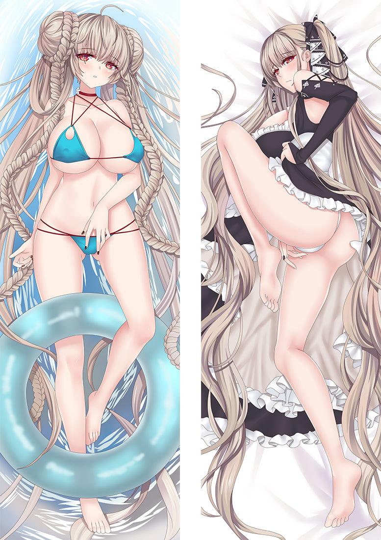 Azur Lane HMS Formidable Anime Dakimakura Pillow Cover image 0