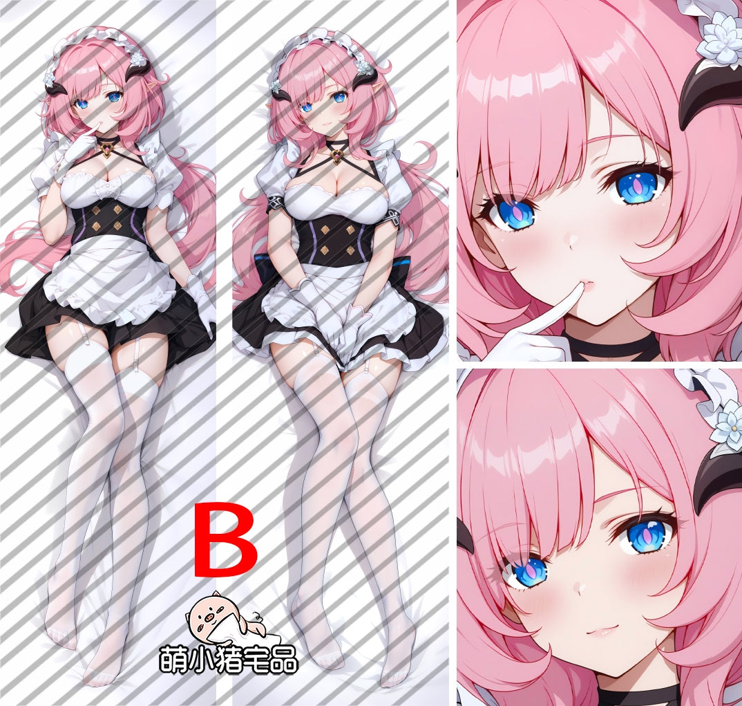 Honkai Impact 3rd Elysia Anime Dakimakura Body Pillow Cover image 0