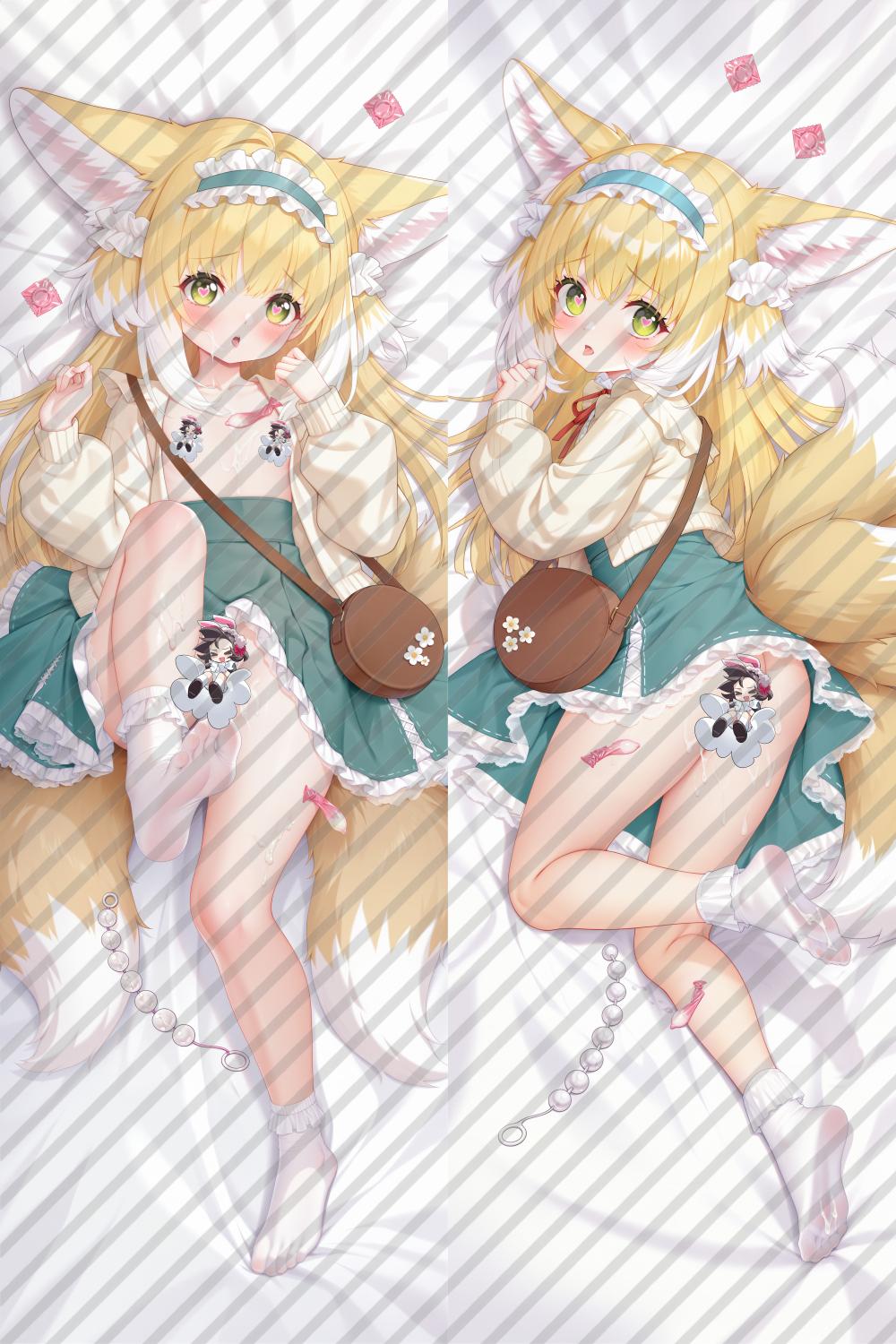 Arknights Suzuran Anime Dakimakura Sexy Body Pillow Cover image 0