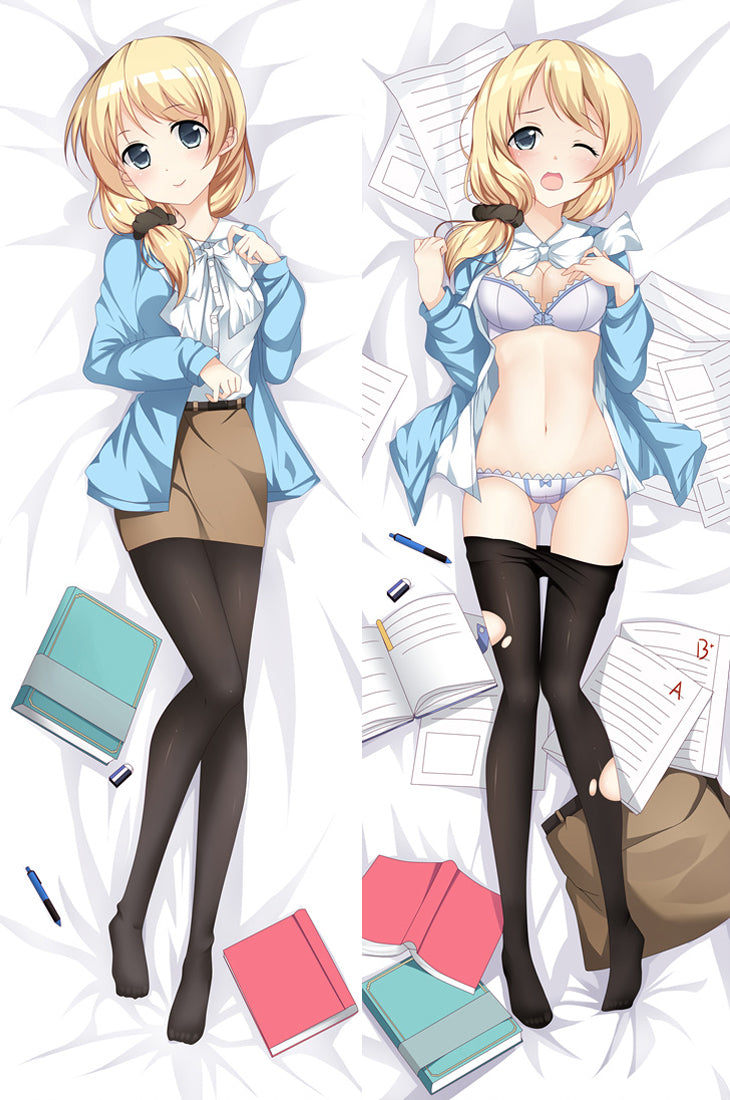 New Horizons Ellen Baker Anime Dakimakura Pillow Cover image 0
