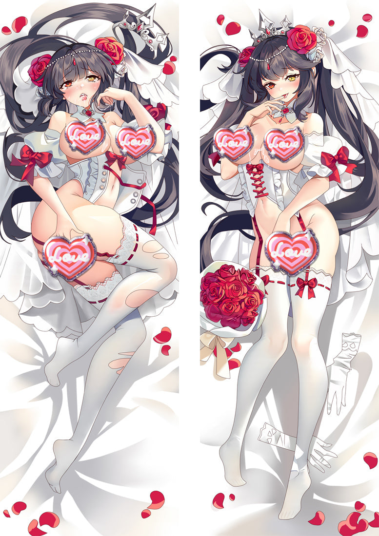 Tokisaki Kurumi Date A Live with Double Sides Zipper to make love Anime Dakimakura Pillow Case image 0
