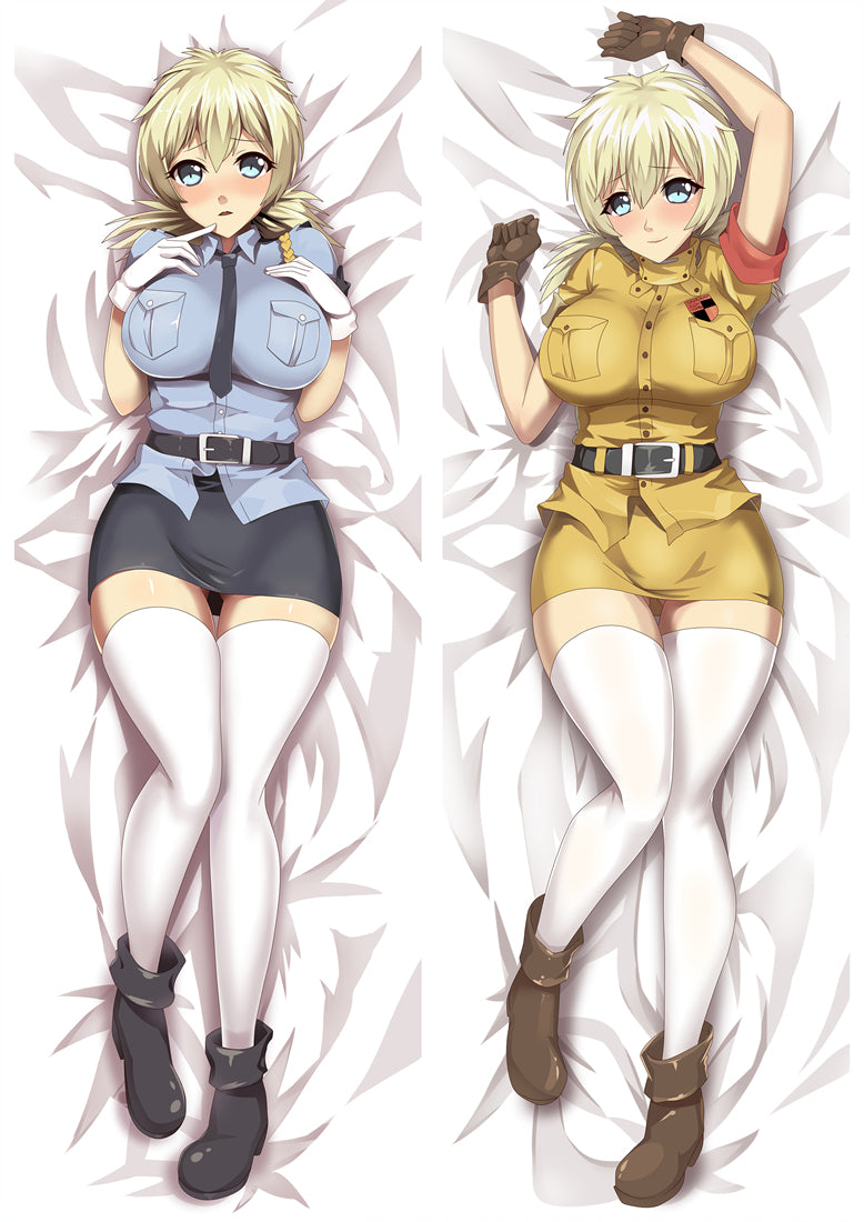 HELLSING Seras Victoria Anime Dakimakura Pillow Cover image 0