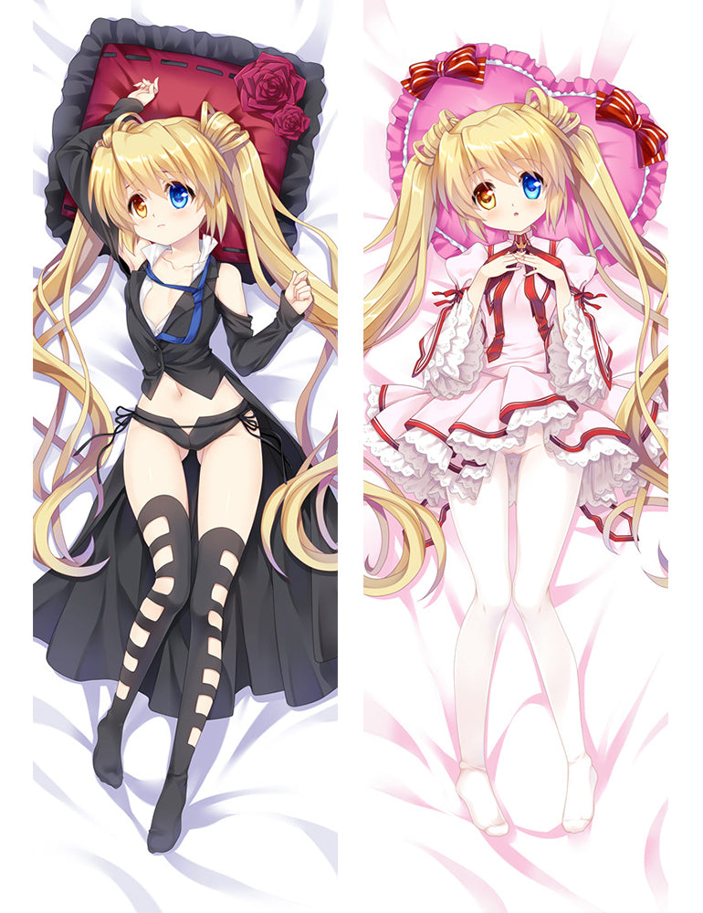 Anime Rewrite Nakatsu Shizuru Otaku Dakimakura Hugging Body Pillow Cover Case image 0