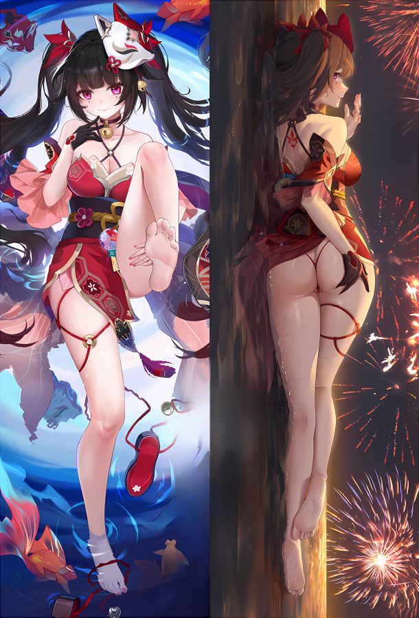 Honkai: Star Rail Sparkle Anime Dakimakura Girl Body Pillow Cover image 0