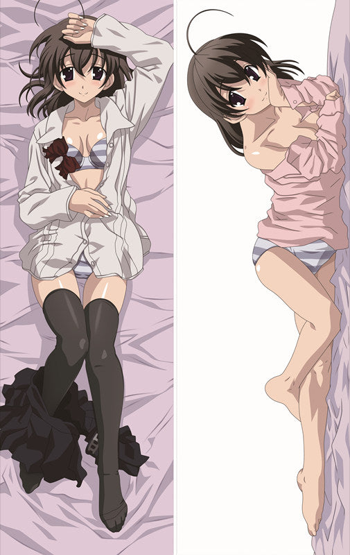 School Days Sekai Saionji Anime Dakimakura Pillow Cover image 0
