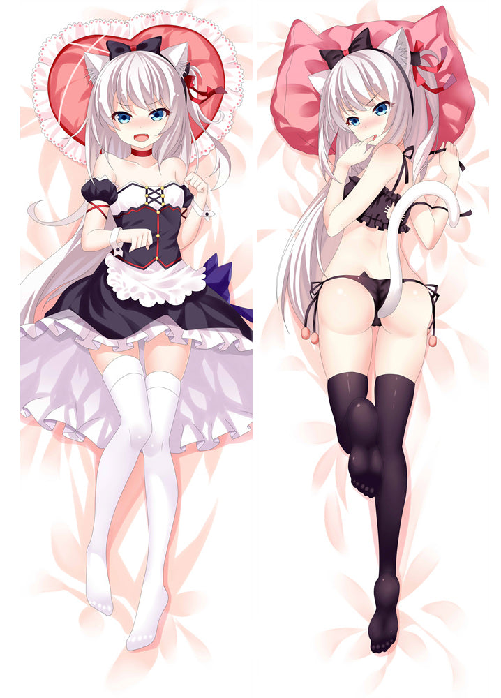 Original Azur Lane neko Girl Anime Dakimakura Hugging Body Pillow Case image 0