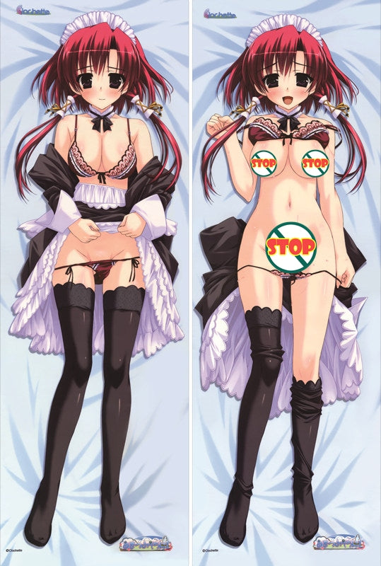 Amatsu Misora ni! Hitotsubashi Kanna Apart Legs With a Hole Sex Body Pillow Case image 0