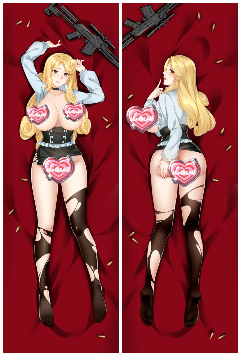 To the Abandoned Sacred Beasts Liza Rene Castle with Double Sides Zipper to make love Anime Dakimakura Pillow Case image 0