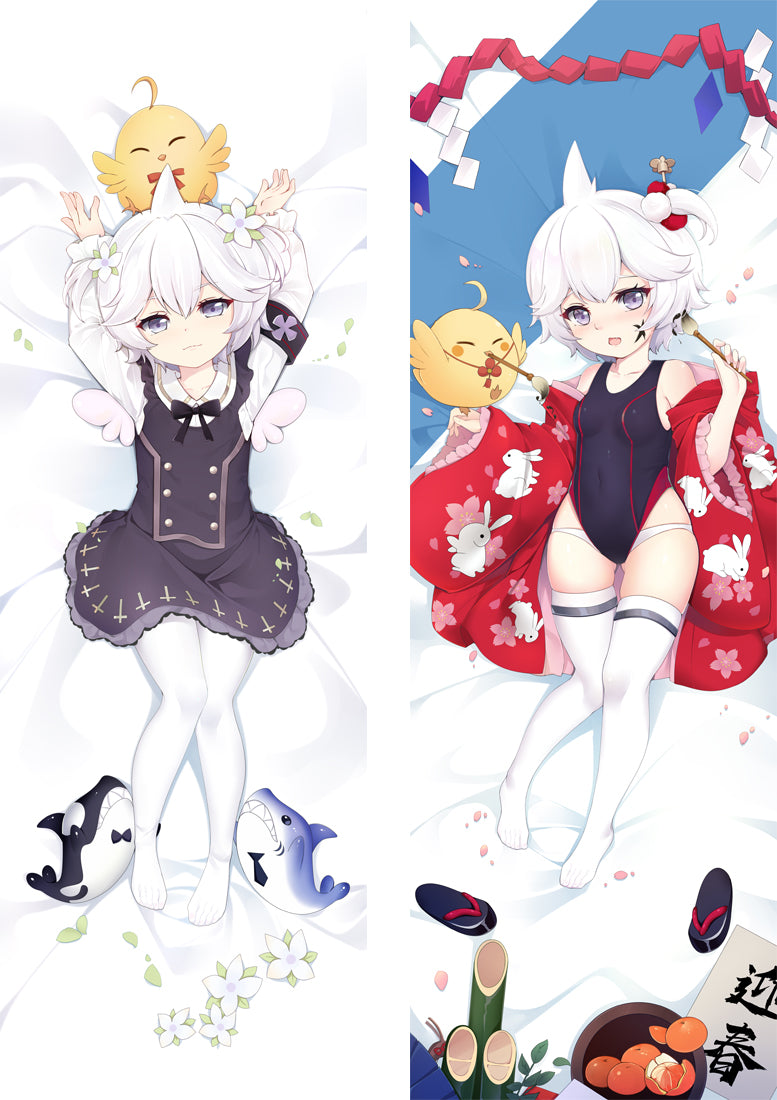 Azur Lane U-110 Anime Dakimakura Body Pillow Cover image 0