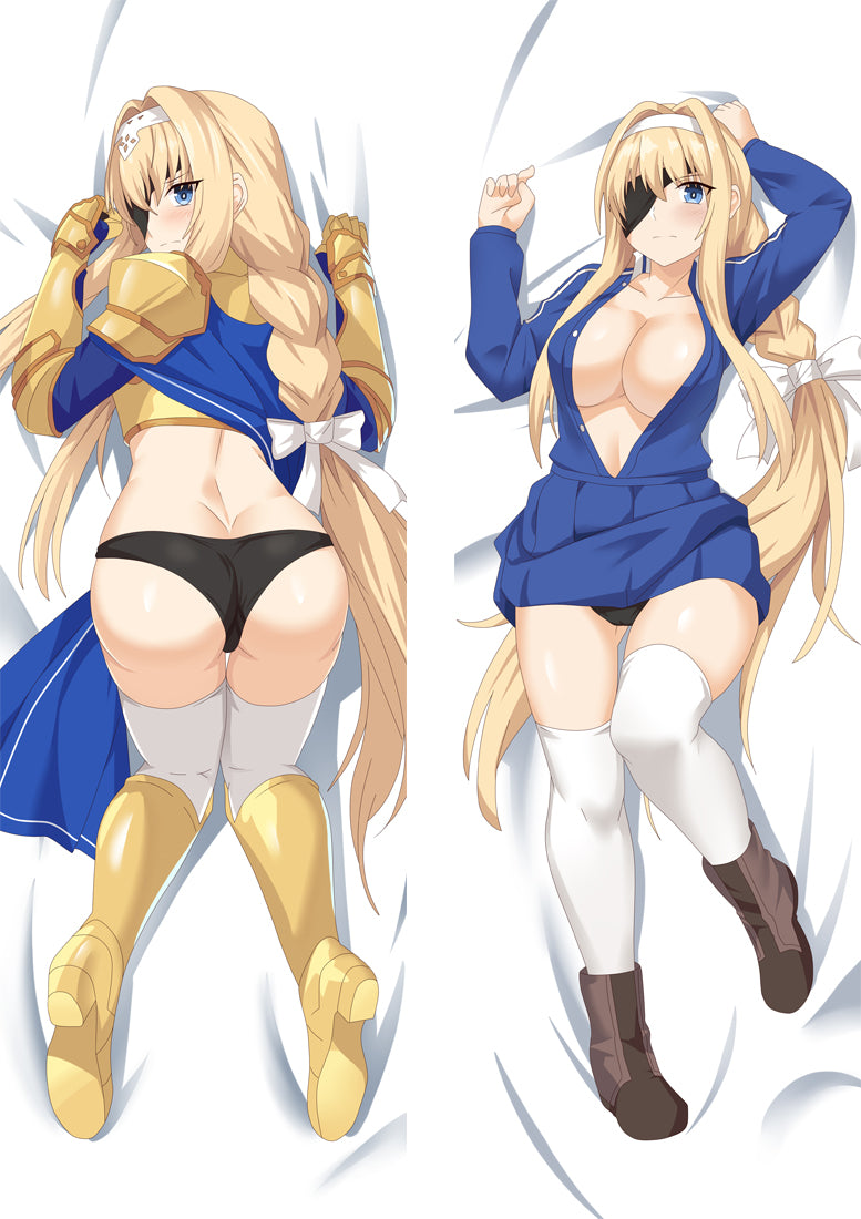 Sword Art Online Alice Zuberg Anime Dakimakura Pillow Cover image 0