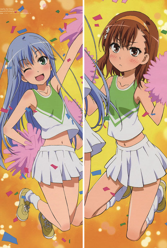 A Certain Magical Index Mikoto Misaka + Index Librorum Prohibitorum Anime Dakimakura Body Pillow Cover image 0