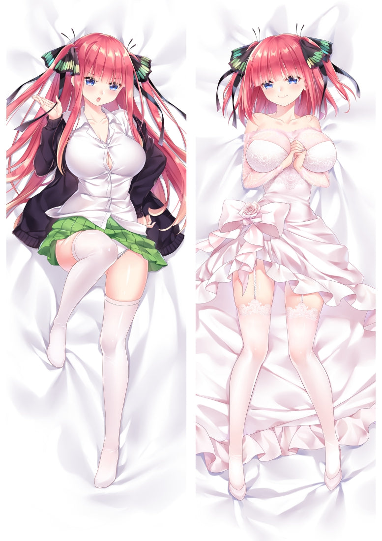 The Quintessential Quintuplets Nakano Nino Anime Dakimakura Pillow Cover image 0