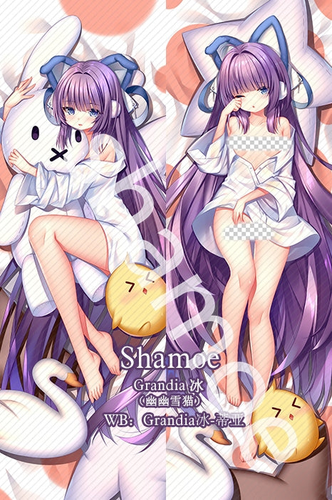 Azur Lane Tashkent Anime Dakimakura Sexy Pillow Cover image 0