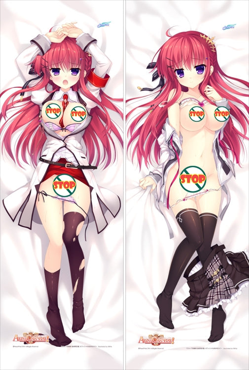 Alia's Carnival! - Asuha Ousaka Anime Dakimakura Japanese Pillow Cover image 0
