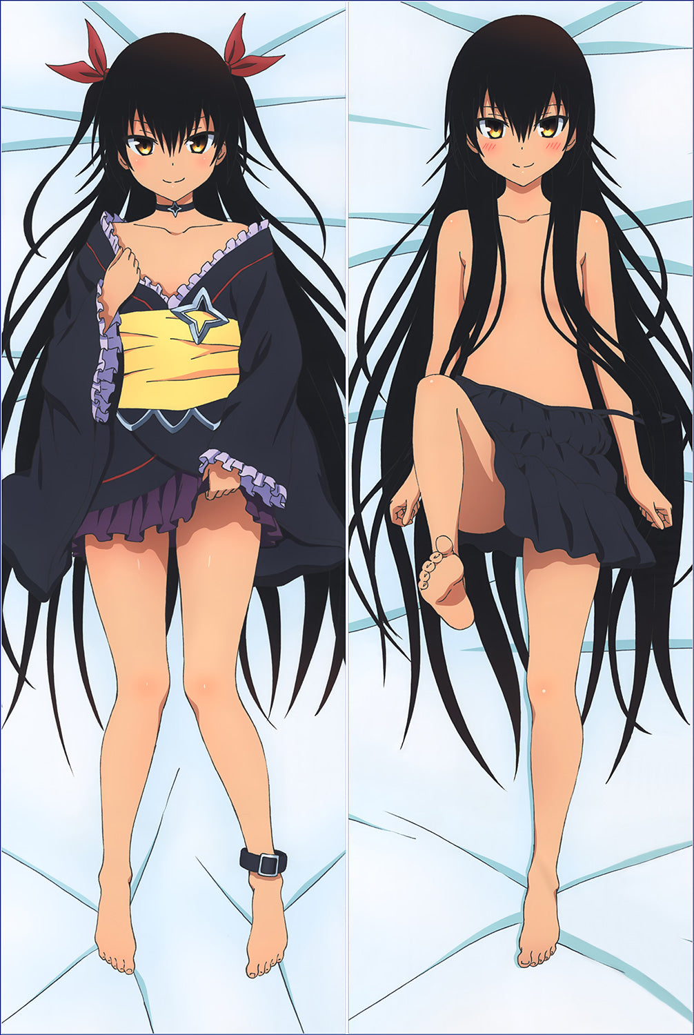Yui Kotegawa Apart Legs With a Hole Sex Body Pillow Case - To Love-Ru image 0