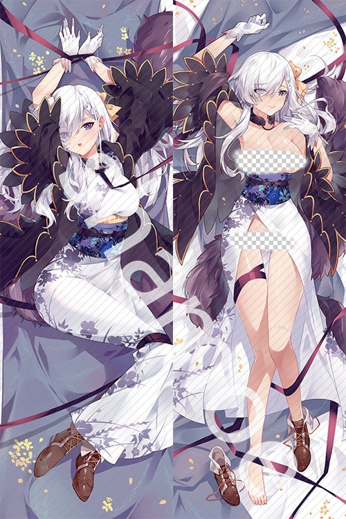 Azur Lane Saint Louis Anime Dakimakura Naked Pillow Cover image 0