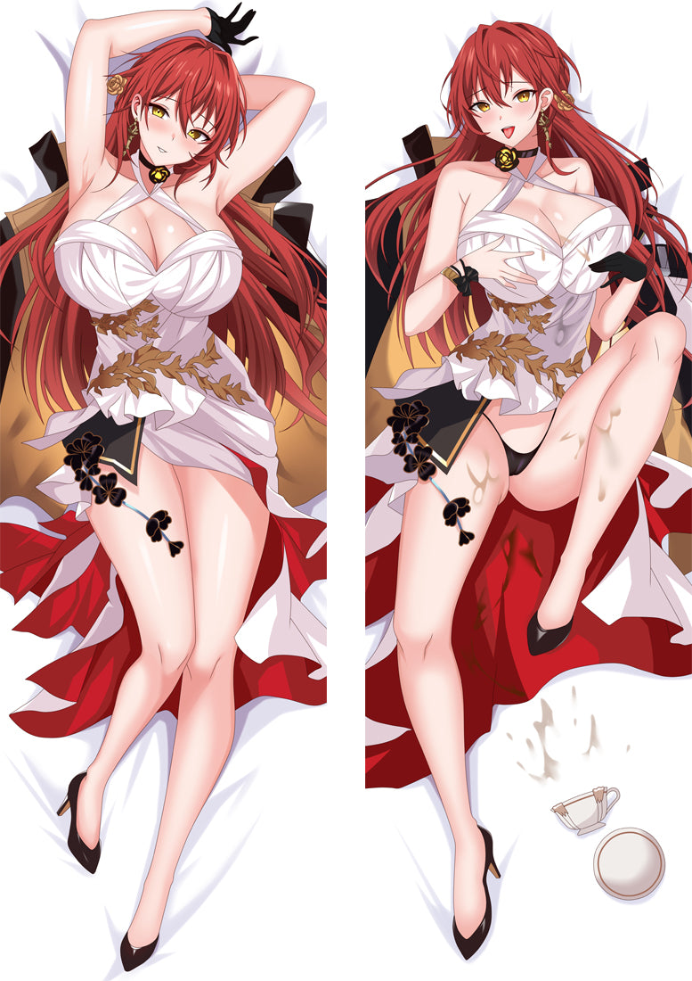 Honkai Star Rail Himeko Anime Dakimakura Sexy Body Pillow Cover image 0