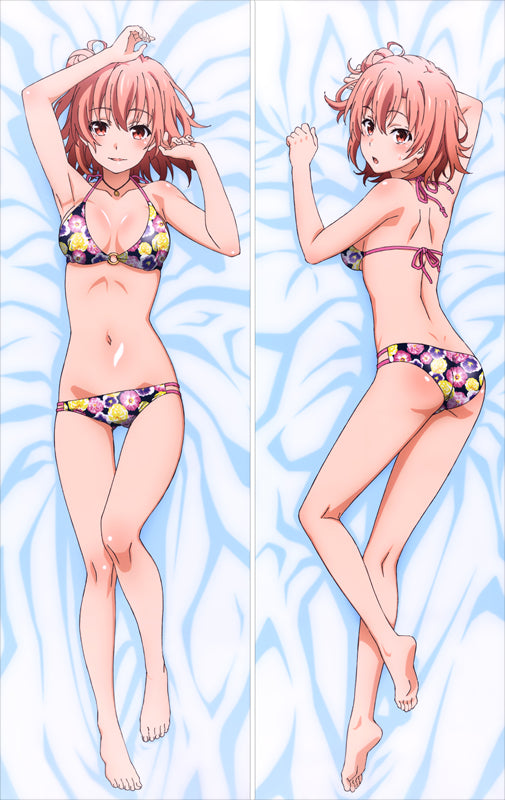 My Youth Romantic Comedy Is Wrong, As I Expected Yui Yuigahama Anime Dakimakura Pillow Cover image 0