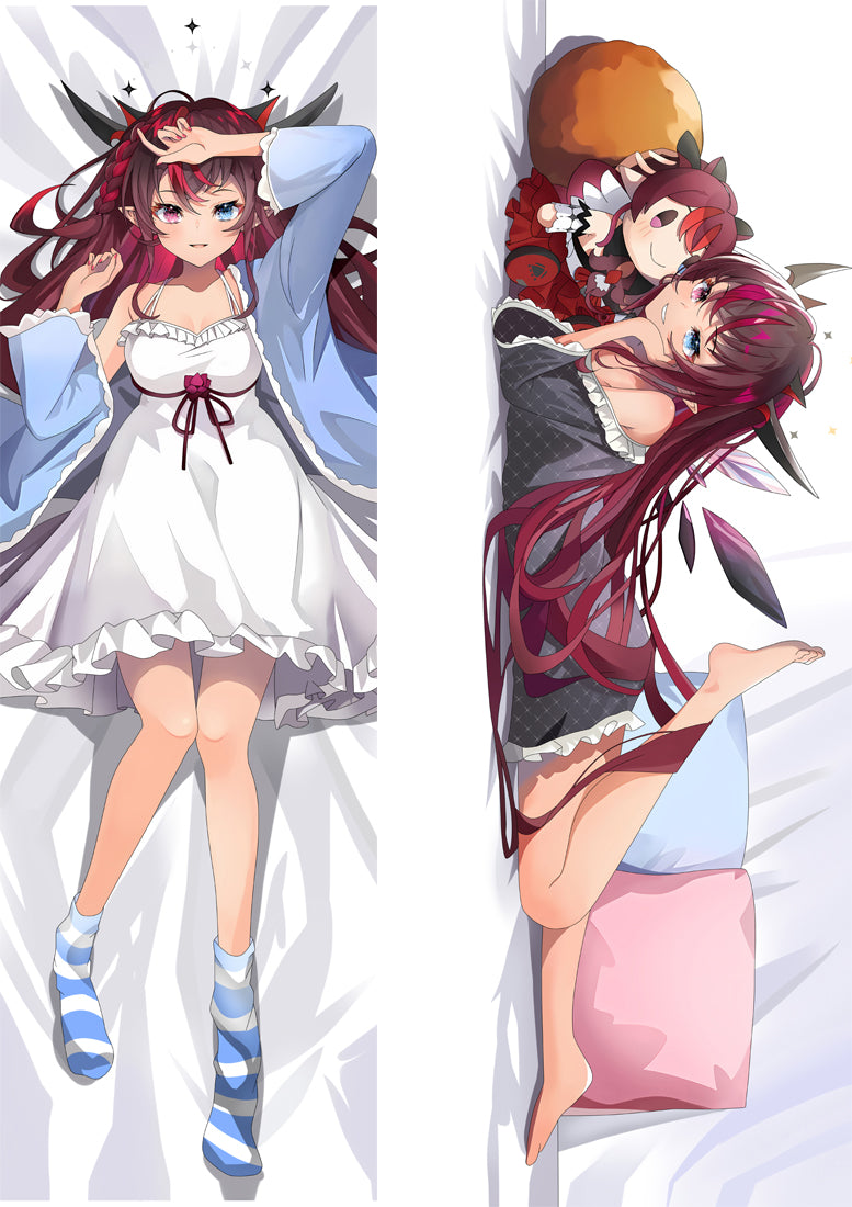 Virtual Youtuber IryS Anime Dakimakura Body Pillow Cover image 0