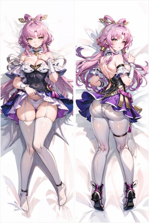 Honkai: Star Rail Fu Xuan Anime Dakimakura Body Pillow Cover image 0