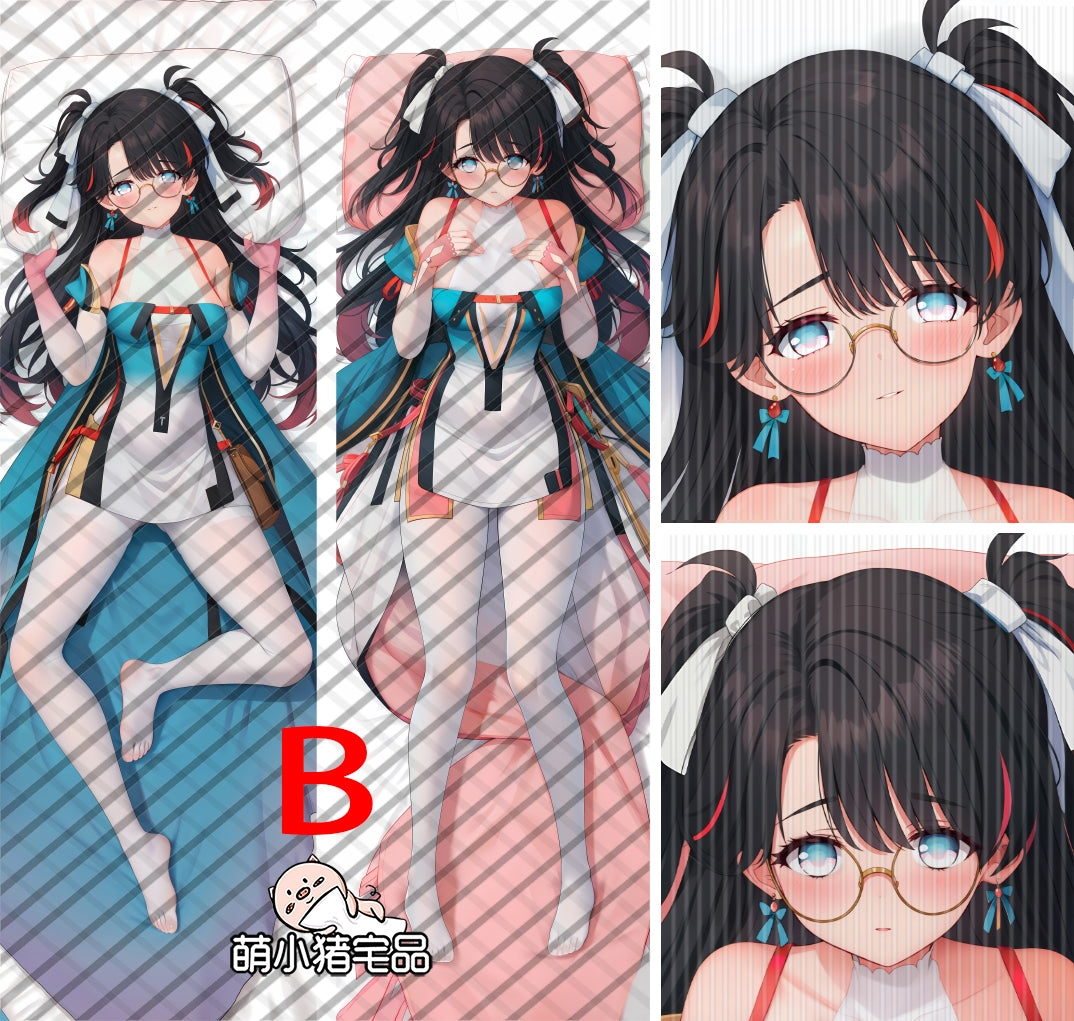 Wuthering Waves Zhezhi Anime Dakimakura Pillow Cover image 0