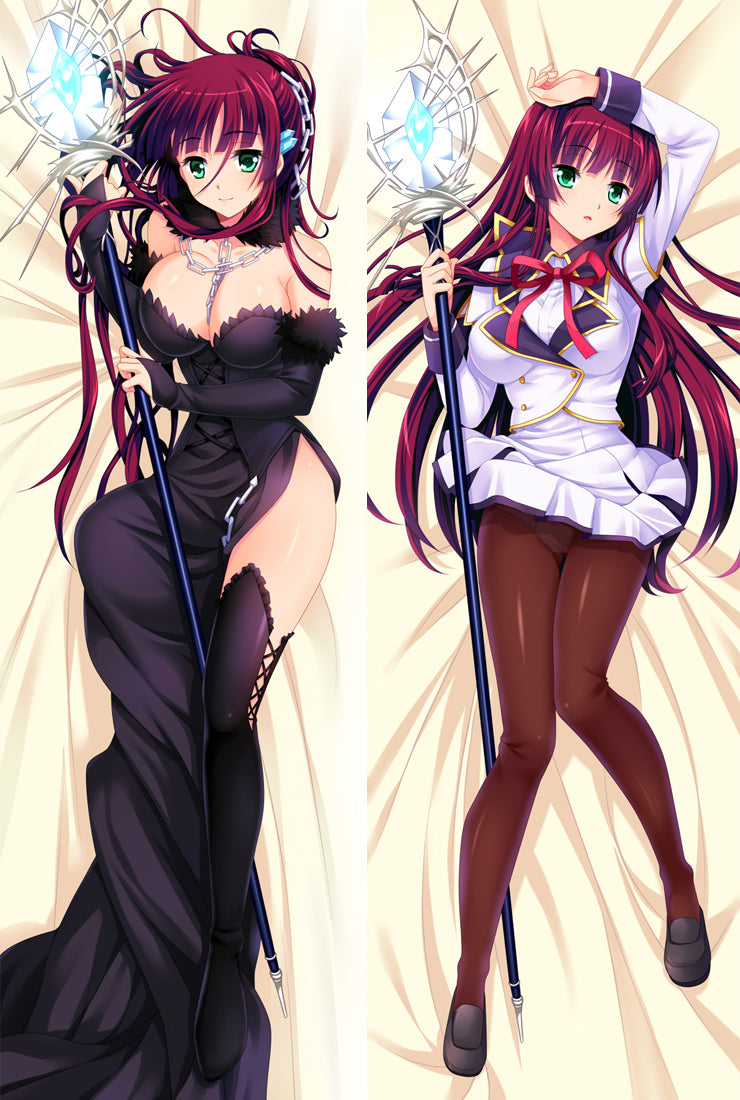 World Break Aria Of Curse For A Holy Swordsman Shizuno Urushibara Anime Dakimakura Pillow Cover image 0