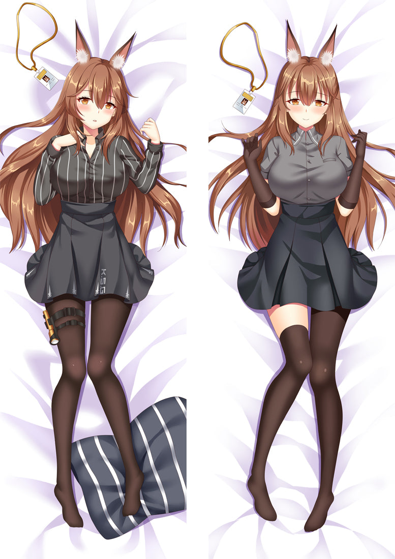 Arknights Franka Anime Dakimakura Pillow Cover image 0
