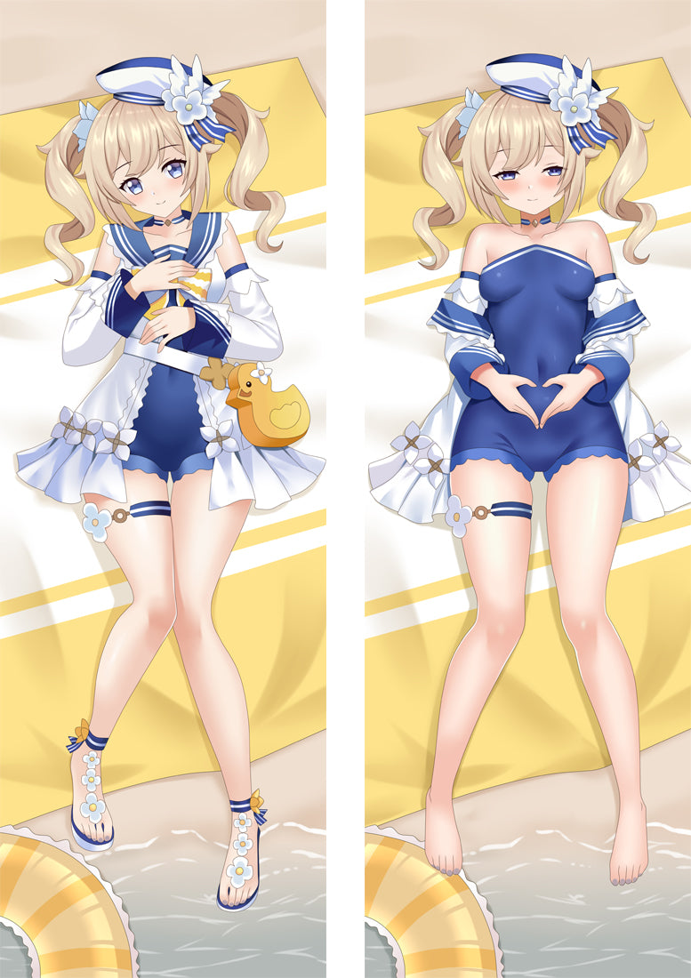 Kawaii Barbara Anime Body Pillow Cover - Genshin Impact image 0