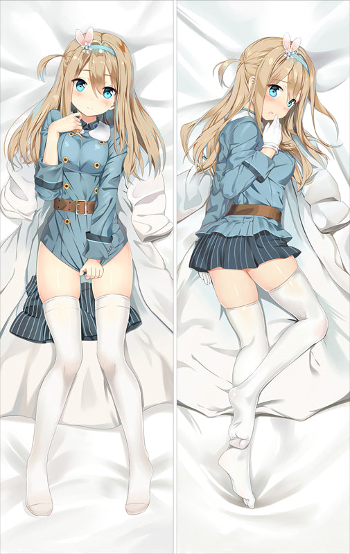 Girl's Frontline Suomi with Double Sides Zipper To Make Love Anime Dakimakura Pillow Case image 0