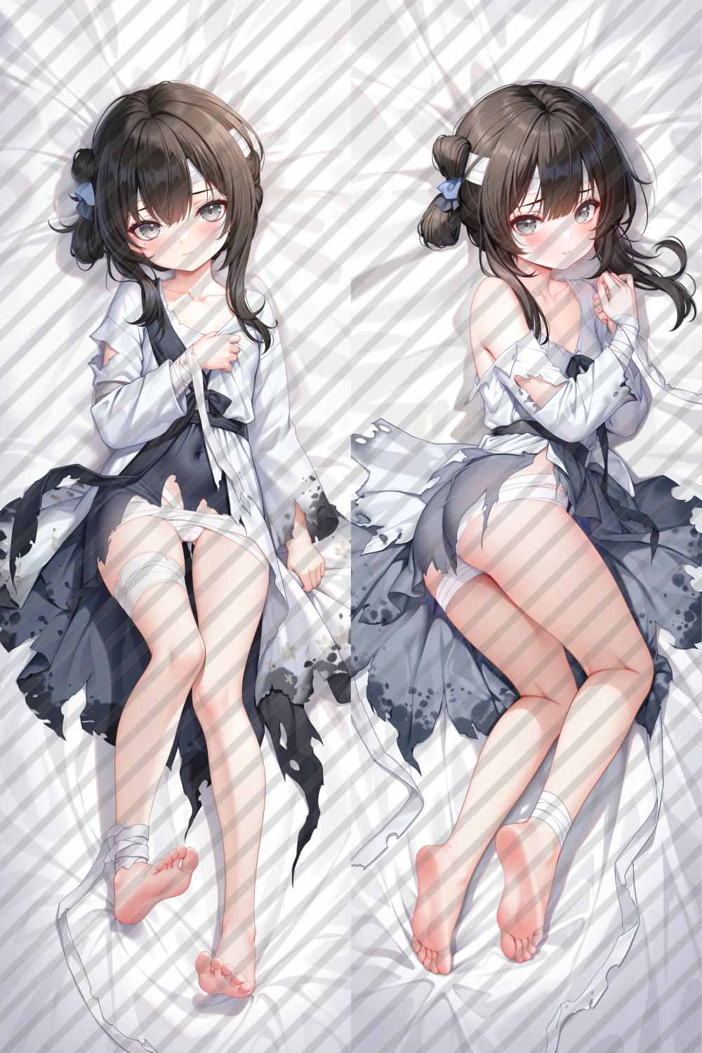 The Hungry Lamb: Traveling in the Late Ming Dynasty Man Sui Anime Dakimakura Girl Body Pillow Cover image 0