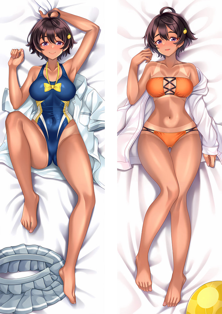 Too Many Losing Heroines! Yakishio Remon Anime Dakimakura Body Pillow Cover image 0