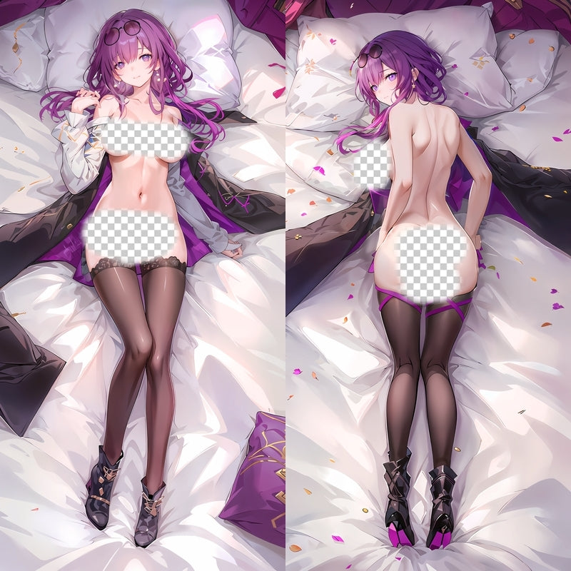 Honkai: Star Rail Kafka Anime Dakimakura Naked Body Pillow Cover image 0