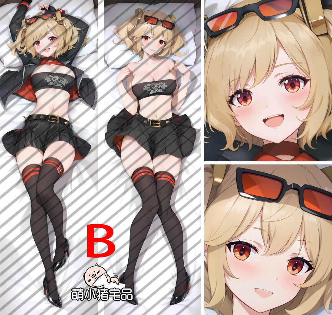 Zenless Zone Zero Burnice Whita Anime Dakimakura Pillow Cover image 0