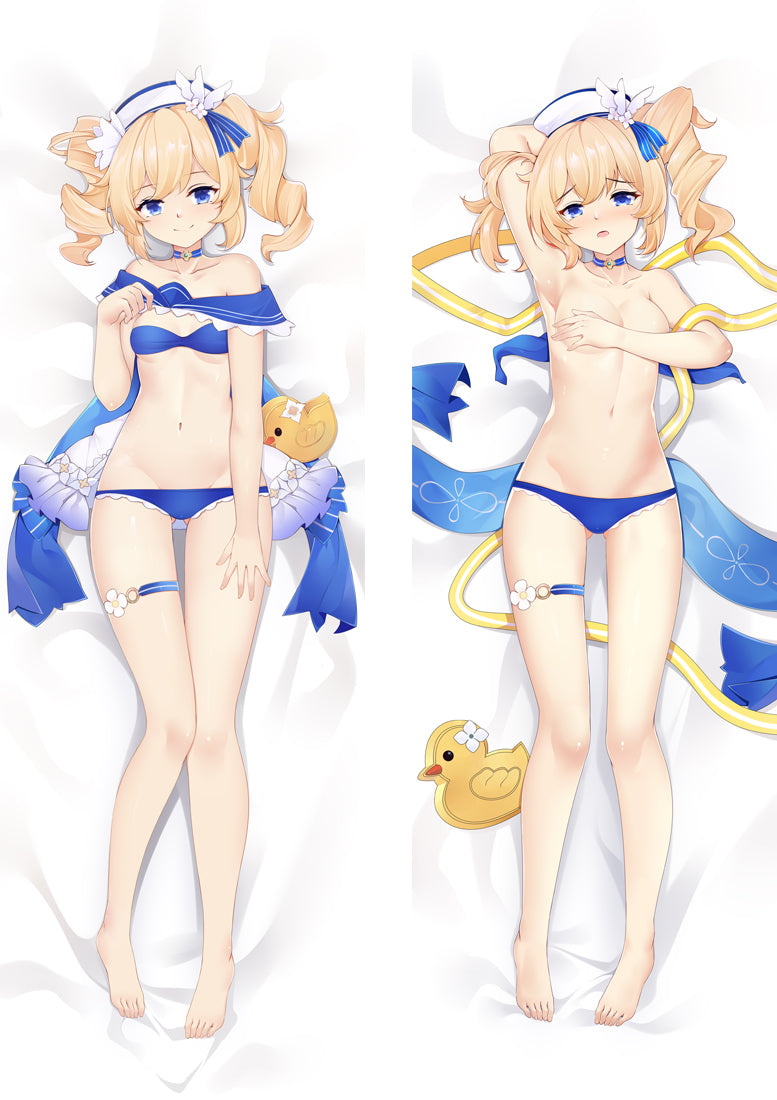 Genshin Impact Barbara Anime Dakimakura Body Pillow Cover image 0