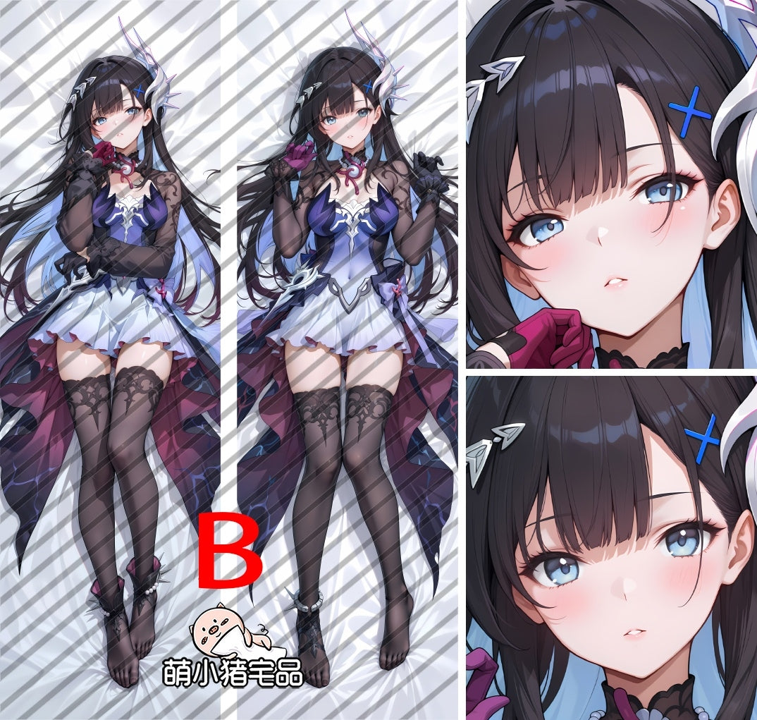 Honkai: Star Rail Hysilens Anime Dakimakura Body Pillow Cover image 0