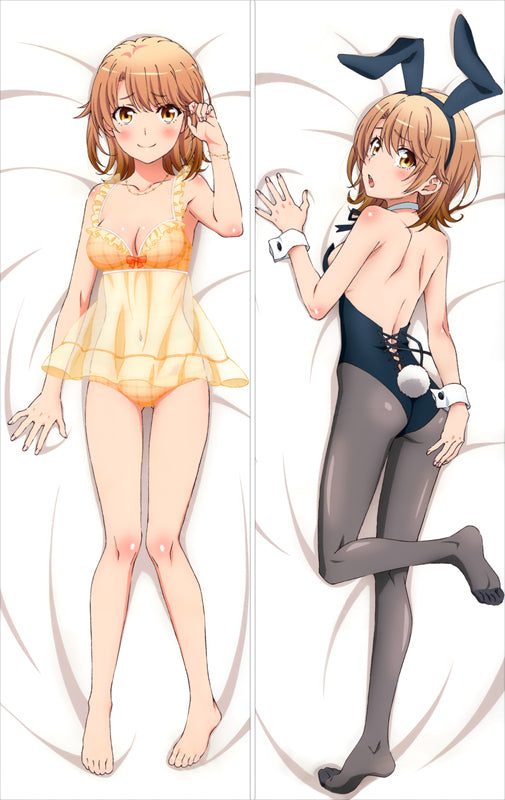 My Youth Romantic Comedy Is Wrong, As I Expected Isshiki Iroha with Double Sides Zipper To Make Love Anime Dakimakura Pillow Case image 0