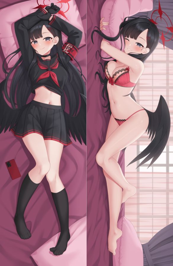 Blue Archive Nakamasa Ichika Anime Dakimakura Body Pillow Cover image 0