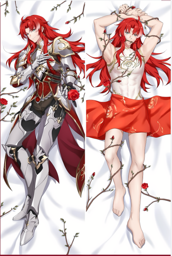 Honkai: Star Rail Argenti Anime Dakimakura Body Pillow Cover image 0