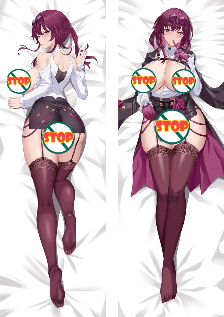 Kafka Honkai Star Rail Anime Naked Dakimakura Body Pillow Cover image 0