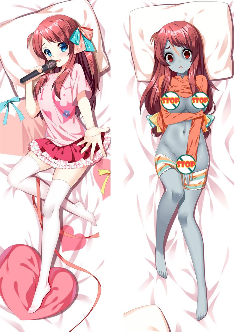 Zombieland Saga Sakura Minamoto Dakimakura Body Pillow Cover image 0